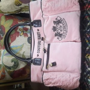 Rare vintage Juicy Couture Girls Diaper Bag